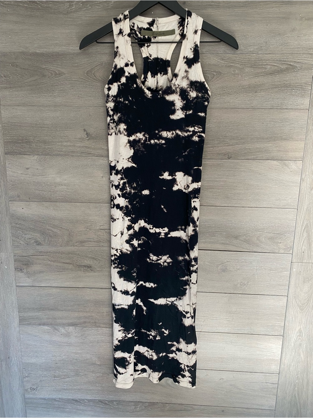 Enza Costa Pima Cotton Racerback Midi Dress